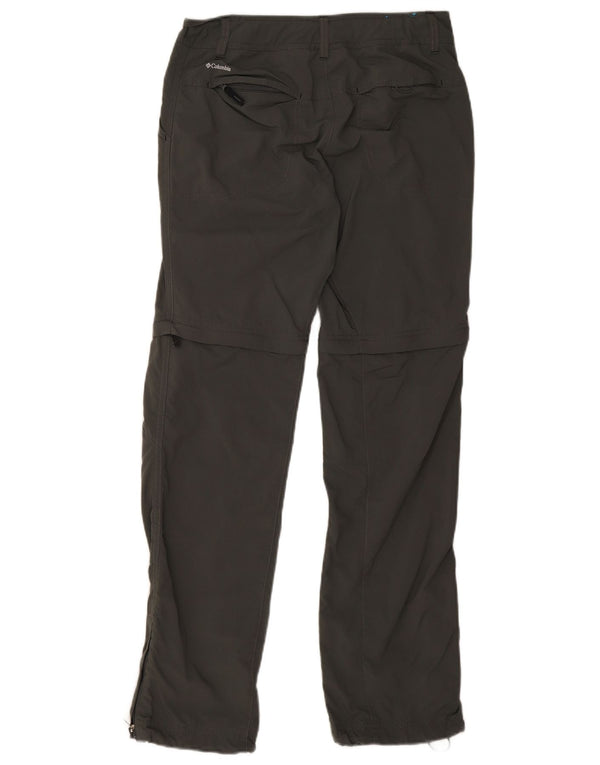 Damskie spodnie turystyczne Columbia Omni-Shade US 6 Medium W30 L32 Szare