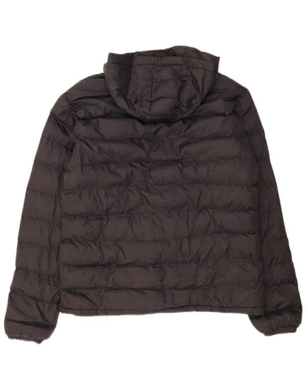 Męska ocieplana kurtka z kapturem Mountain Warehouse UK 42 XL, czarny nylon