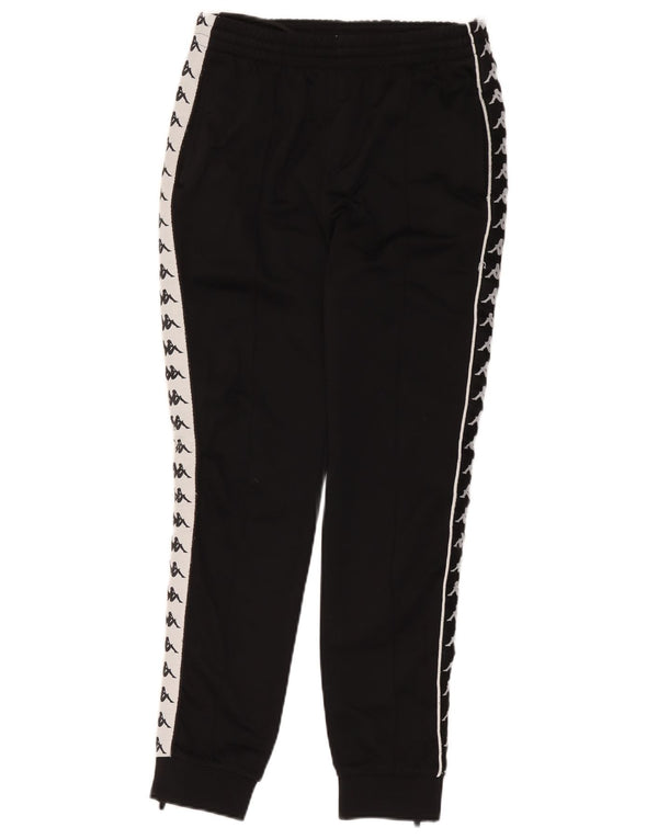 Damskie spodnie dresowe Kappa Joggers UK 10 Small Black Colorblock