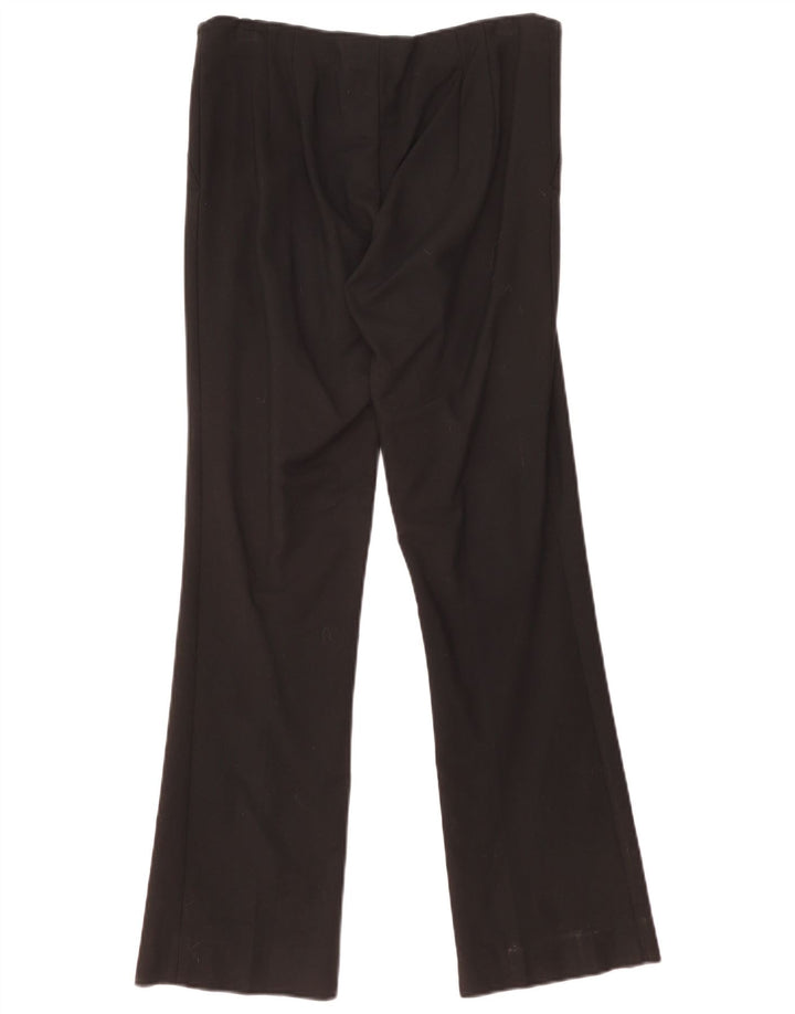 Spodnie damskie Zara Bootcut, średnie W30 L30, czarne, bawełniane