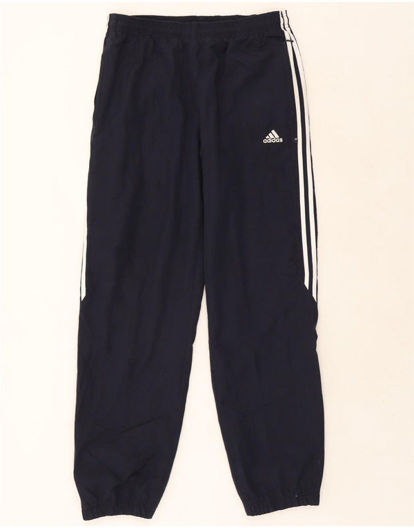 Adidas Męskie spodnie dresowe Joggery Średni granatowy poliester