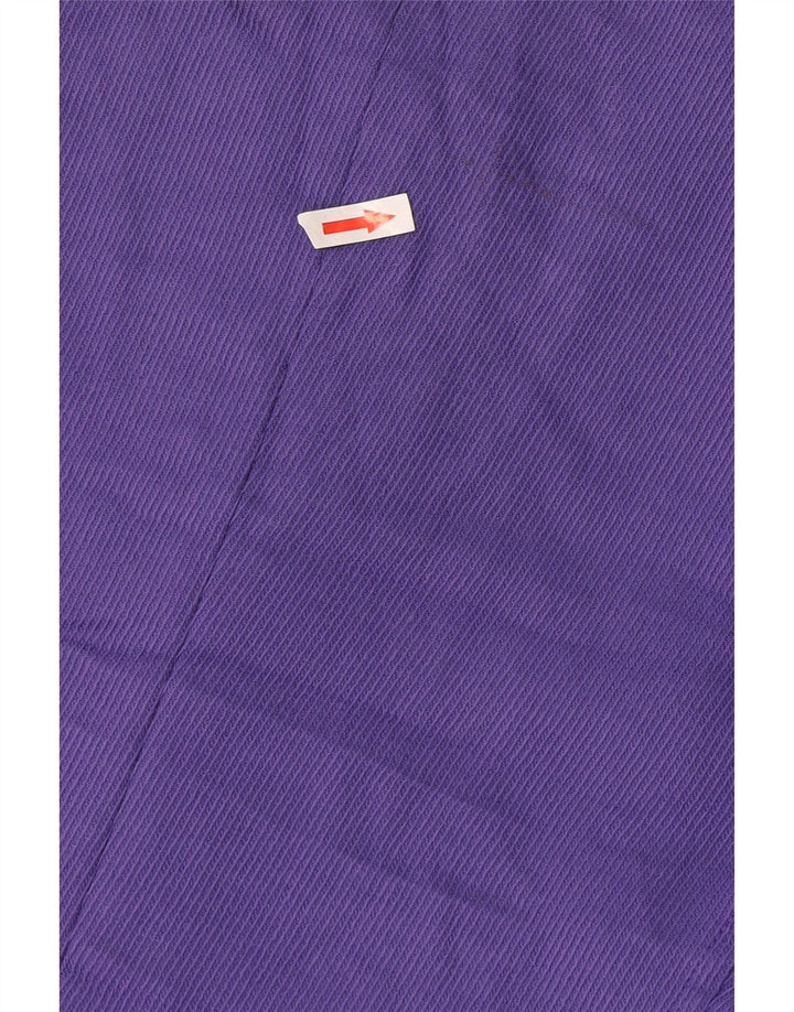 Damska marynarka zapinana na 5 guzików Luisa Spagnoli IT 48 XL Fioletowa wełna