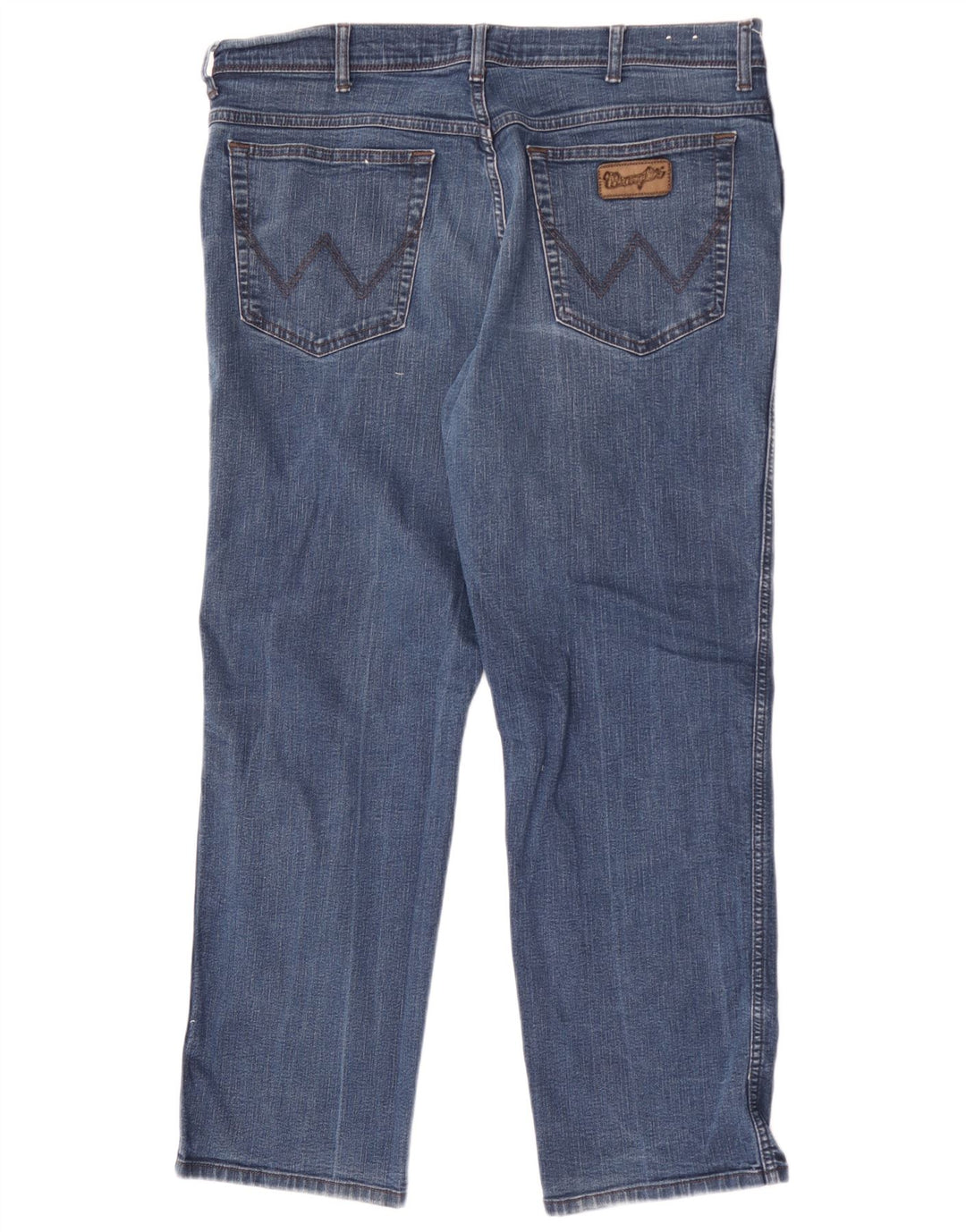 Męskie jeansy Wrangler Texas Straight W40 L30 Niebieskie bawełniane