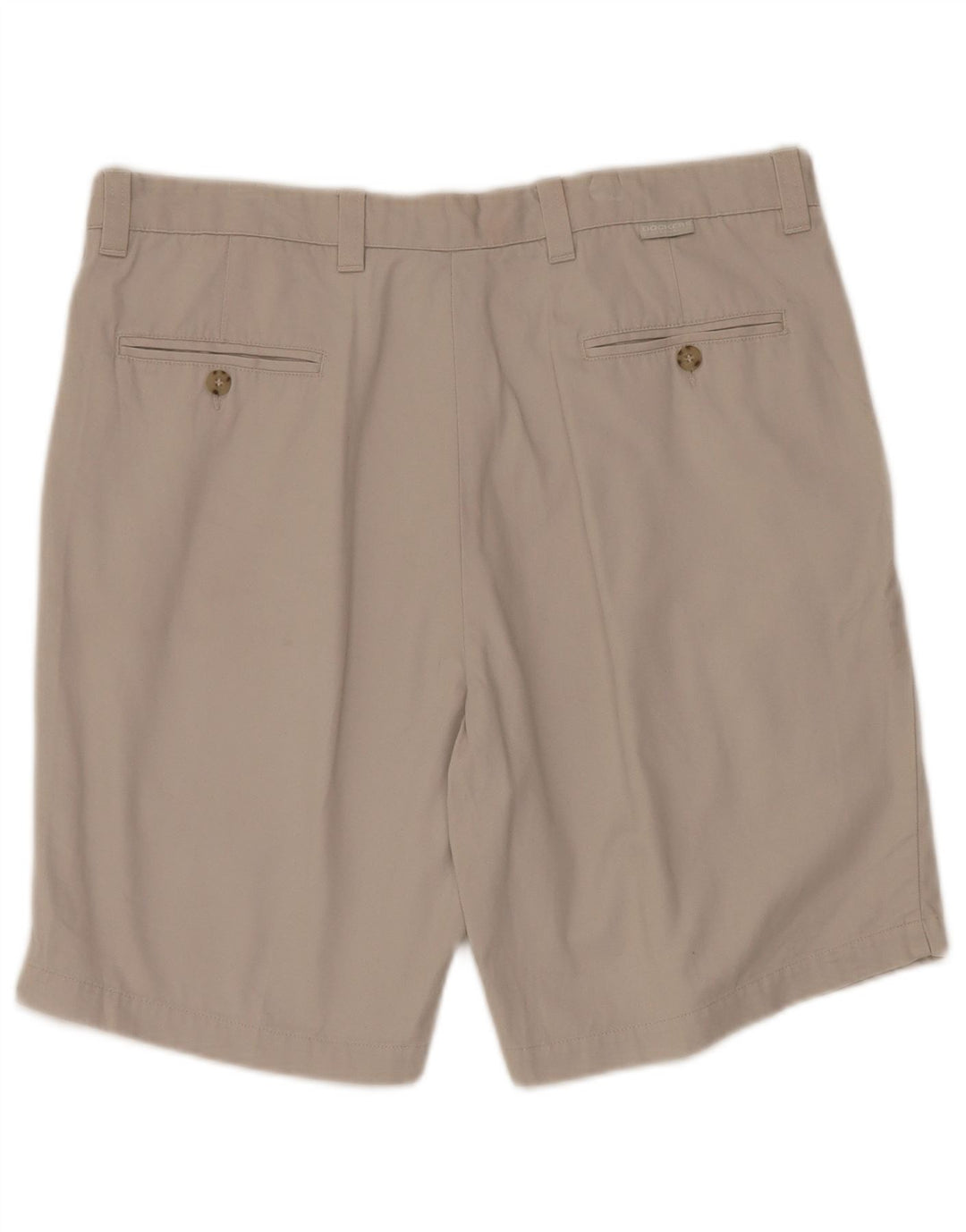 Spodenki męskie DOCKERS Chino W36, duże, beżowe, bawełniane