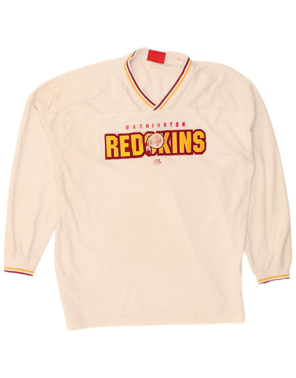 Męska koszulka NFL Washington Redskins Graphic z długim rękawem XL, biała
