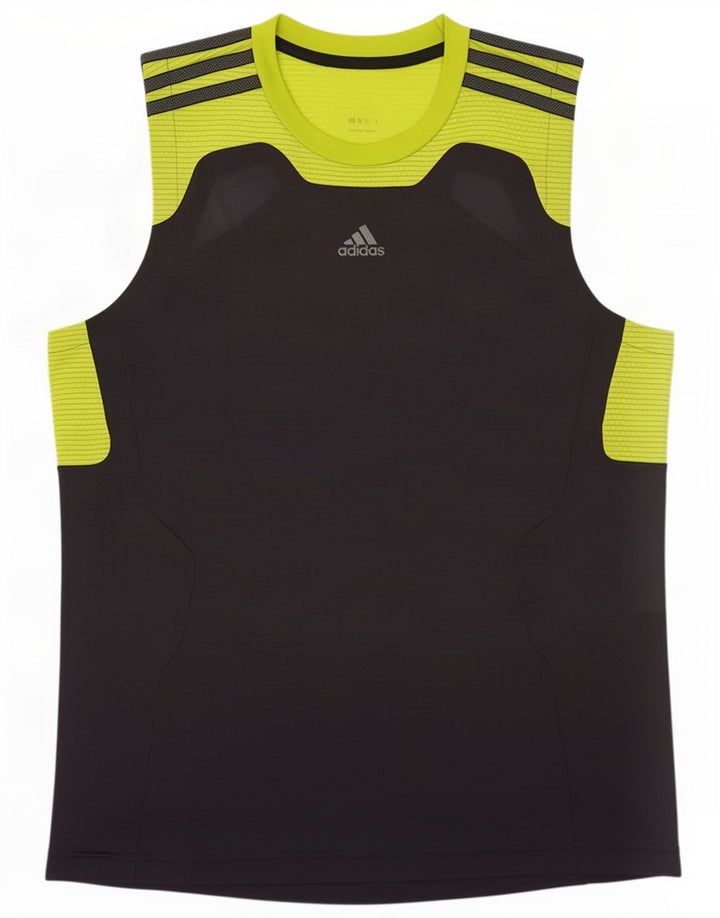 Bluza chłopięca Adidas 13-14 lat, szara, z blokami kolorów
