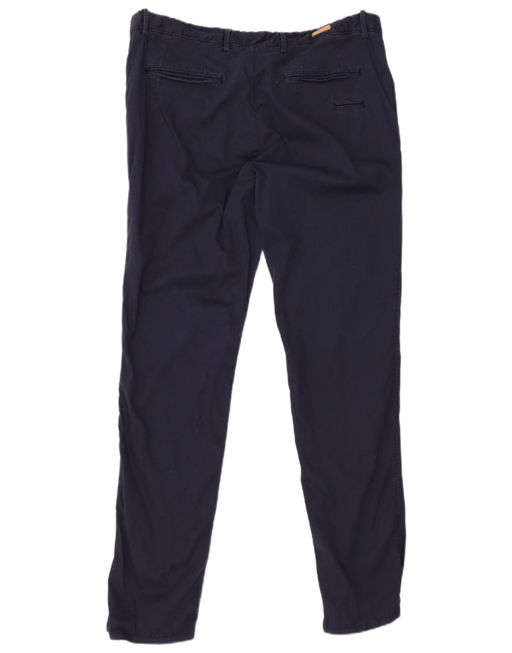 Spodnie Chino MASSIMO DUTTI Męskie EU 46 XL W36 L32 Granatowe Bawełniane