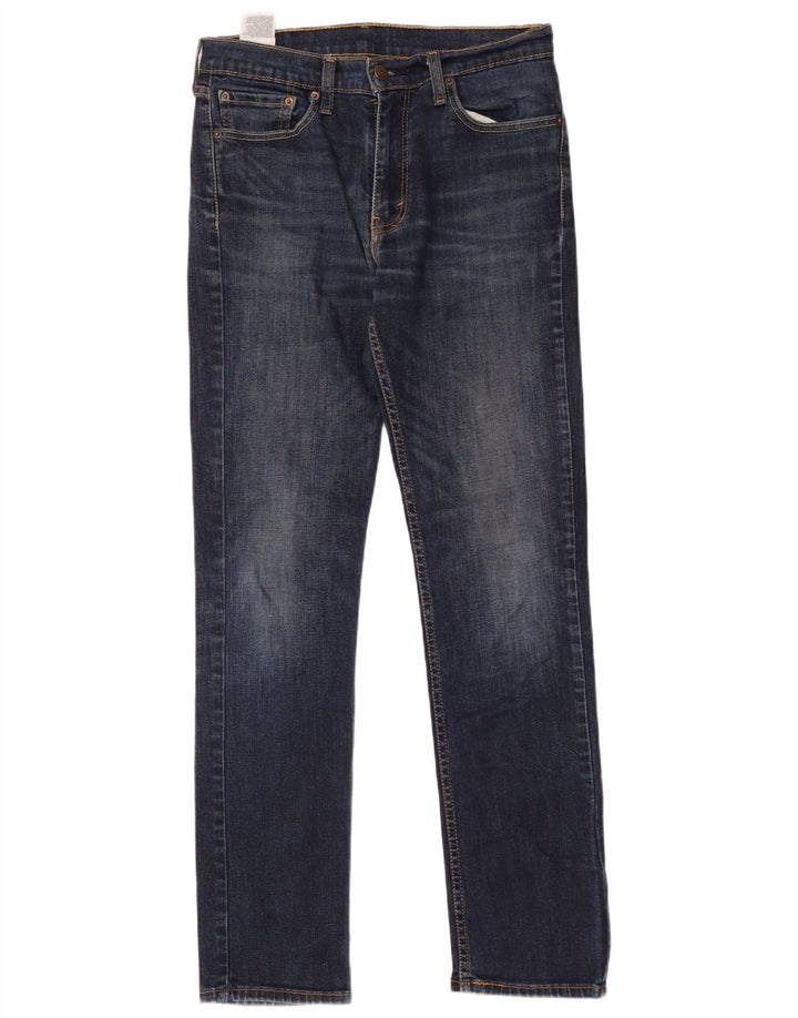 Męskie jeansy Levi's 511 Slim SLIW32 L34 Niebieskie bawełniane