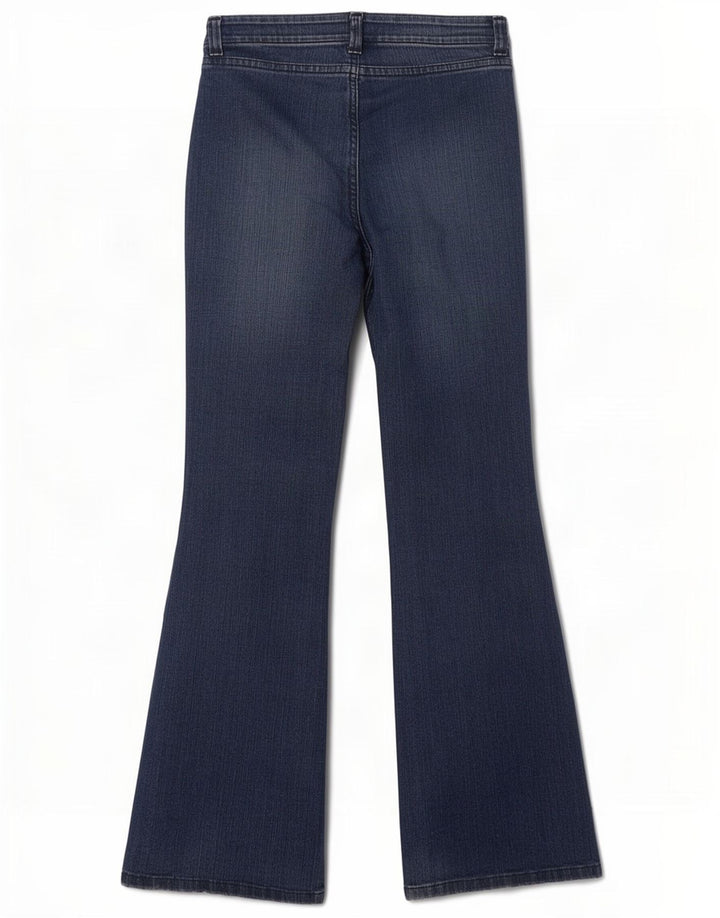 Damskie jeansy Lee Kiana Flared W30 L31 Niebieskie bawełniane
