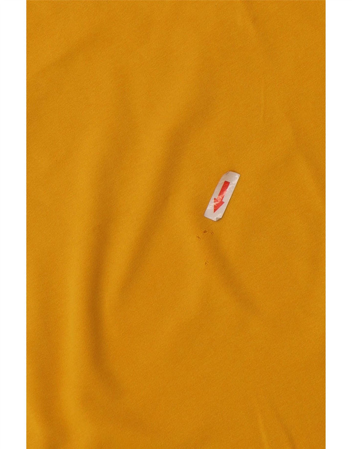 Męska koszulka Asics Top XL, żółta bawełna