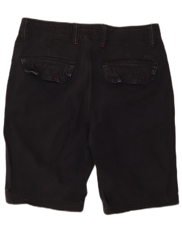 Męskie spodenki Chino Fat Face W34, duże, czarne, bawełniane