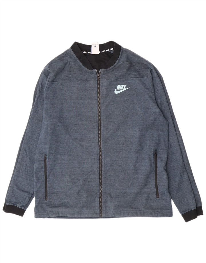 Męska bluza dresowa Nike XL, bawełniana w niebieskie plamki