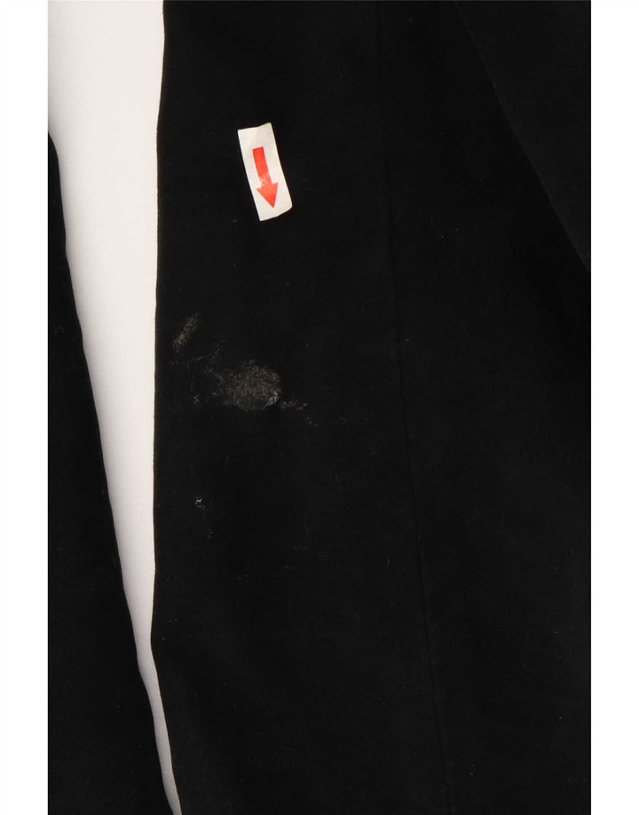 Płaszcz męski Massimo Dutti EU 48, średni czarny, bawełniany