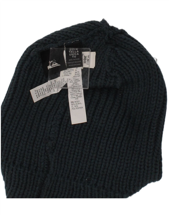Męska czapka typu beanie Quiksilver z grafiką, jeden rozmiar, granatowa, akrylowa, zimowa