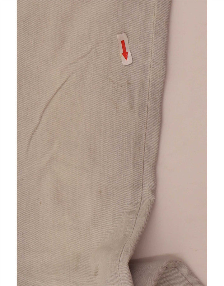 Męskie jeansy slim fit Dunlop W32 L29 Szara bawełna