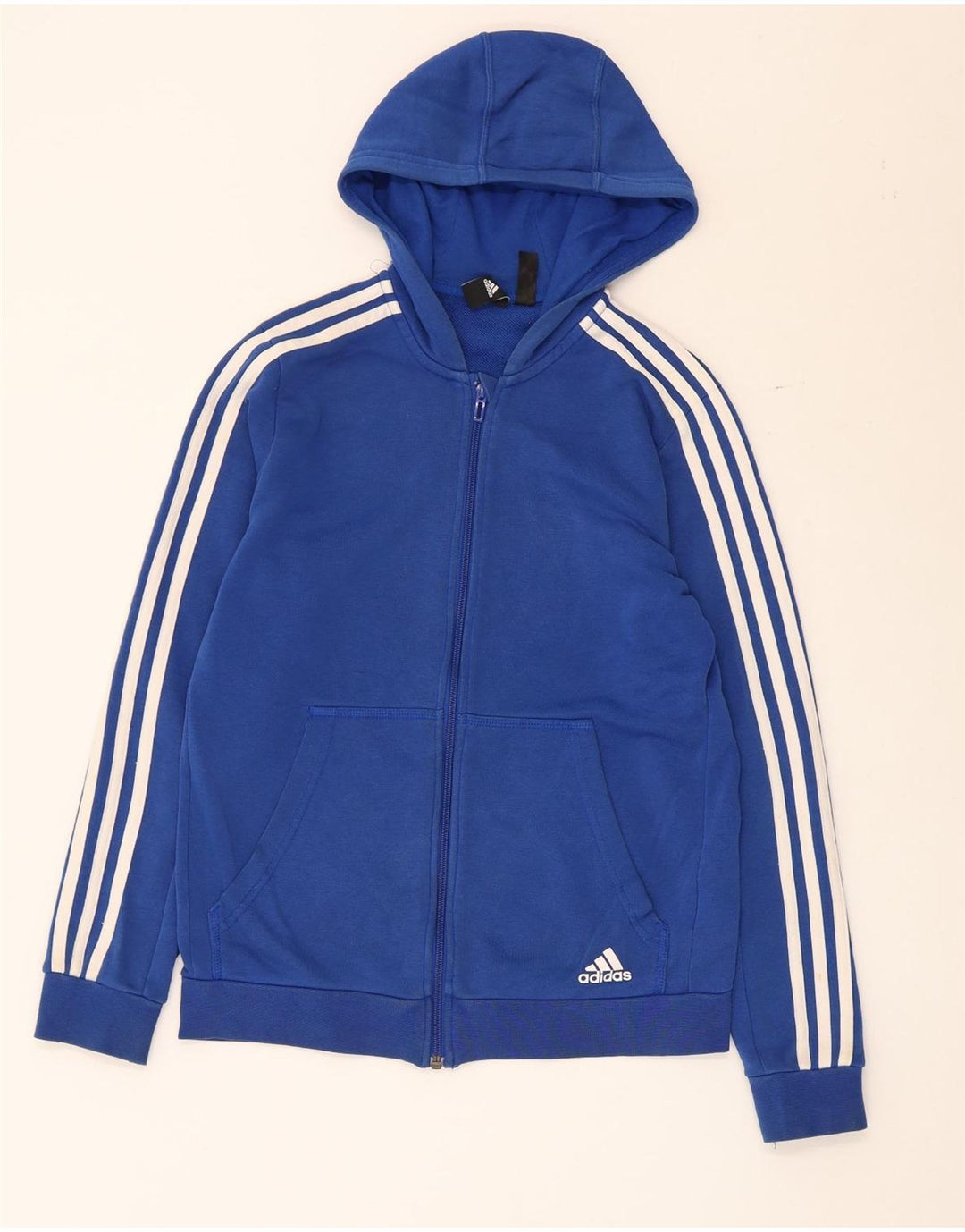 Adidas Chłopięcy Sweter Z Kapturem 13-14 Lat Niebieski
