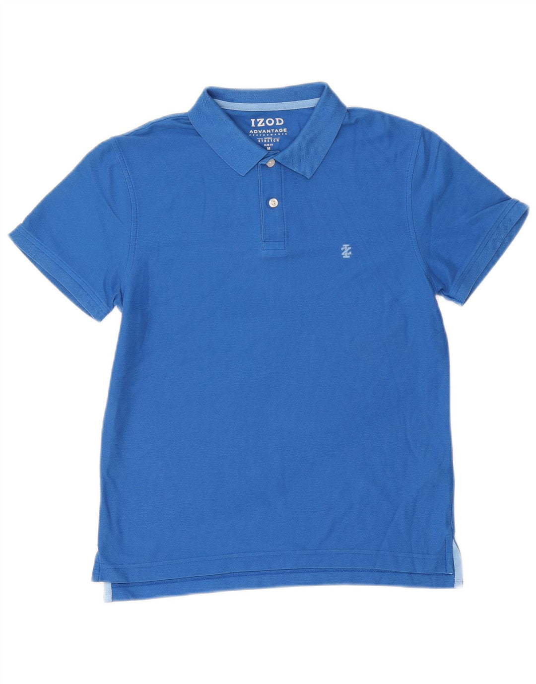 Męska koszulka polo slim fit Izod, niebieska, bawełniana