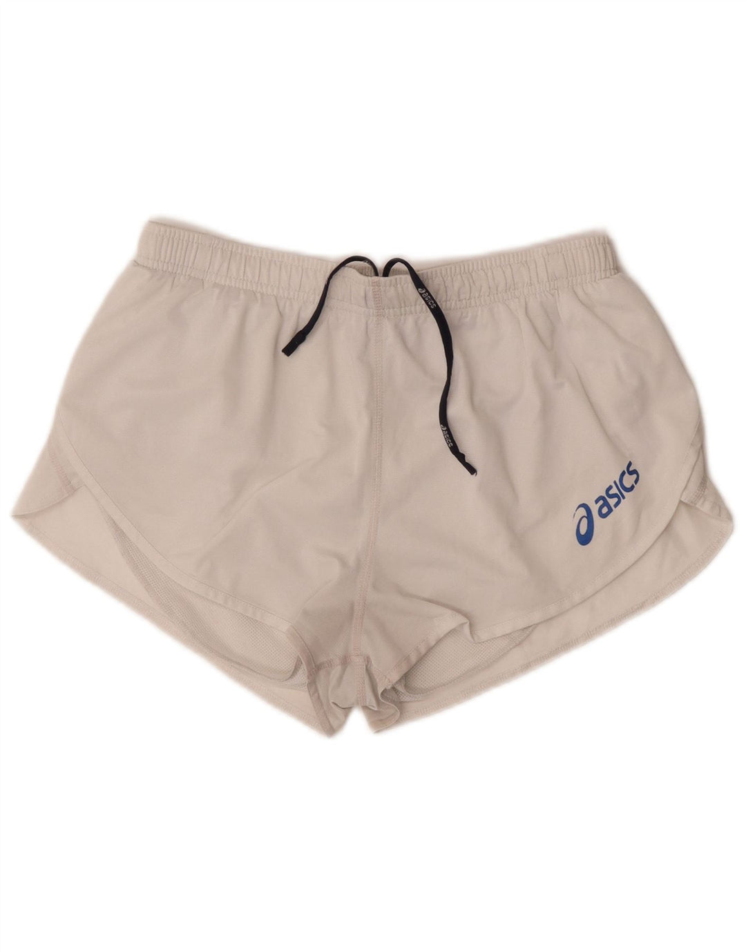 Damskie spodenki sportowe Asics UK 18 XL w kolorze złamanej bieli, poliester