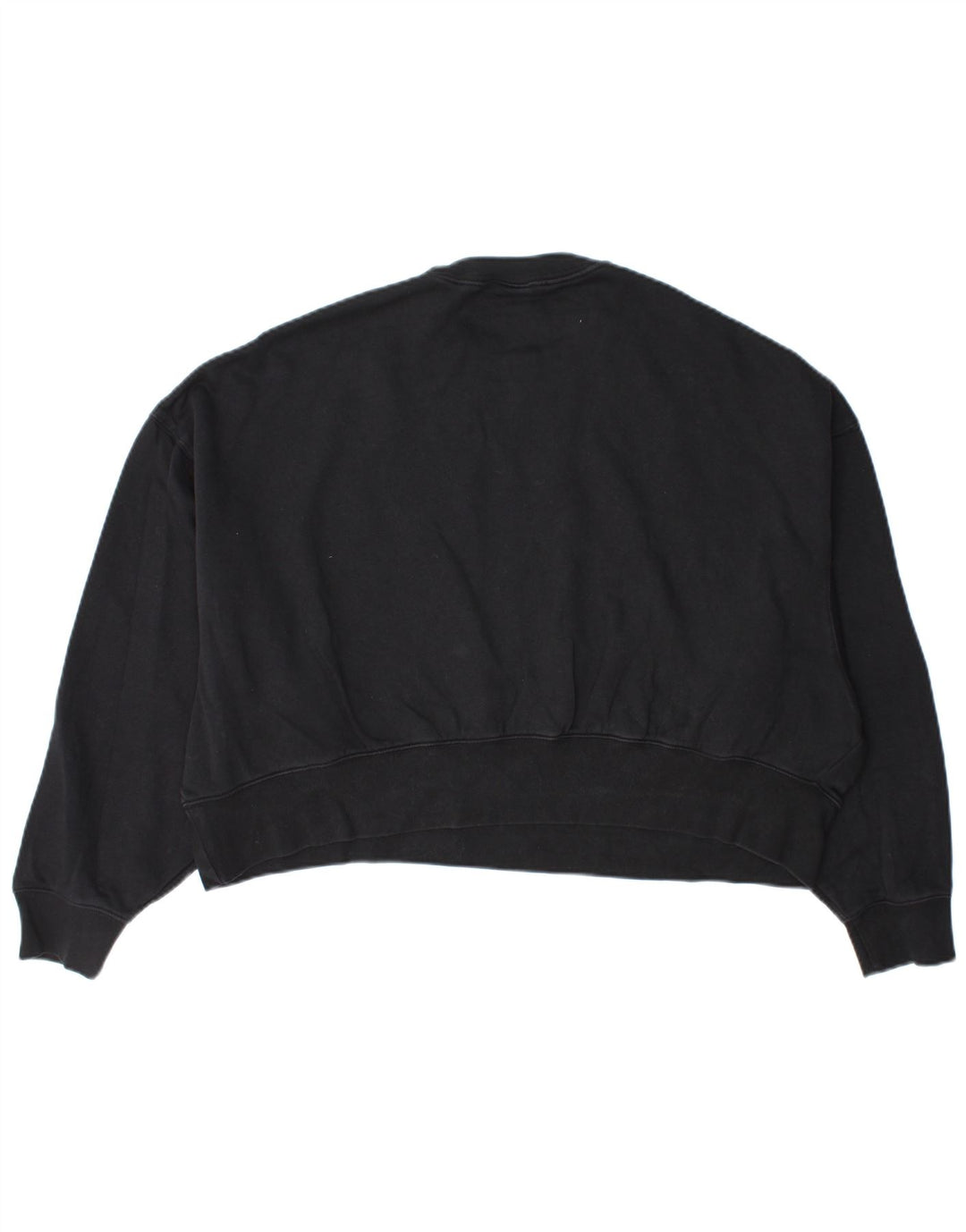 Damski sweter oversize Nike UK 10, mały, czarny, bawełniany