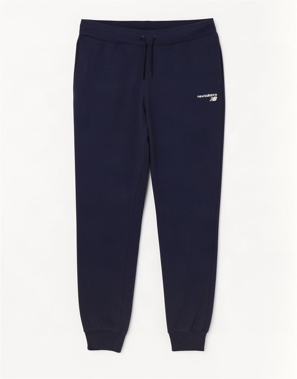 Męskie spodnie dresowe New Balance Joggers 2XL Granatowe, bawełniane