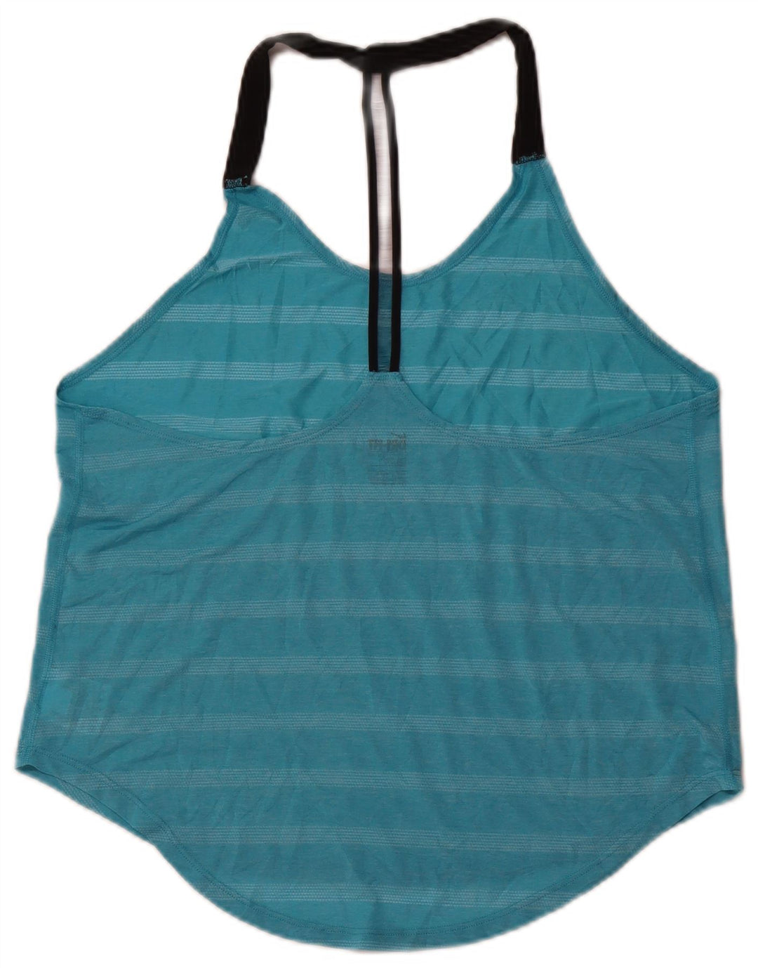 Damska kamizelka NIKE Top UK 16, duże, niebieskie, poliestrowe paski, sportowa