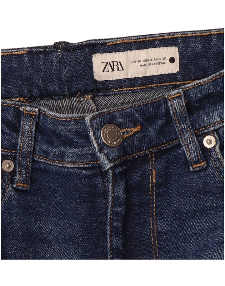 Damskie jeansy skinny Zara EU 40 Medium W30 L28 Niebieskie