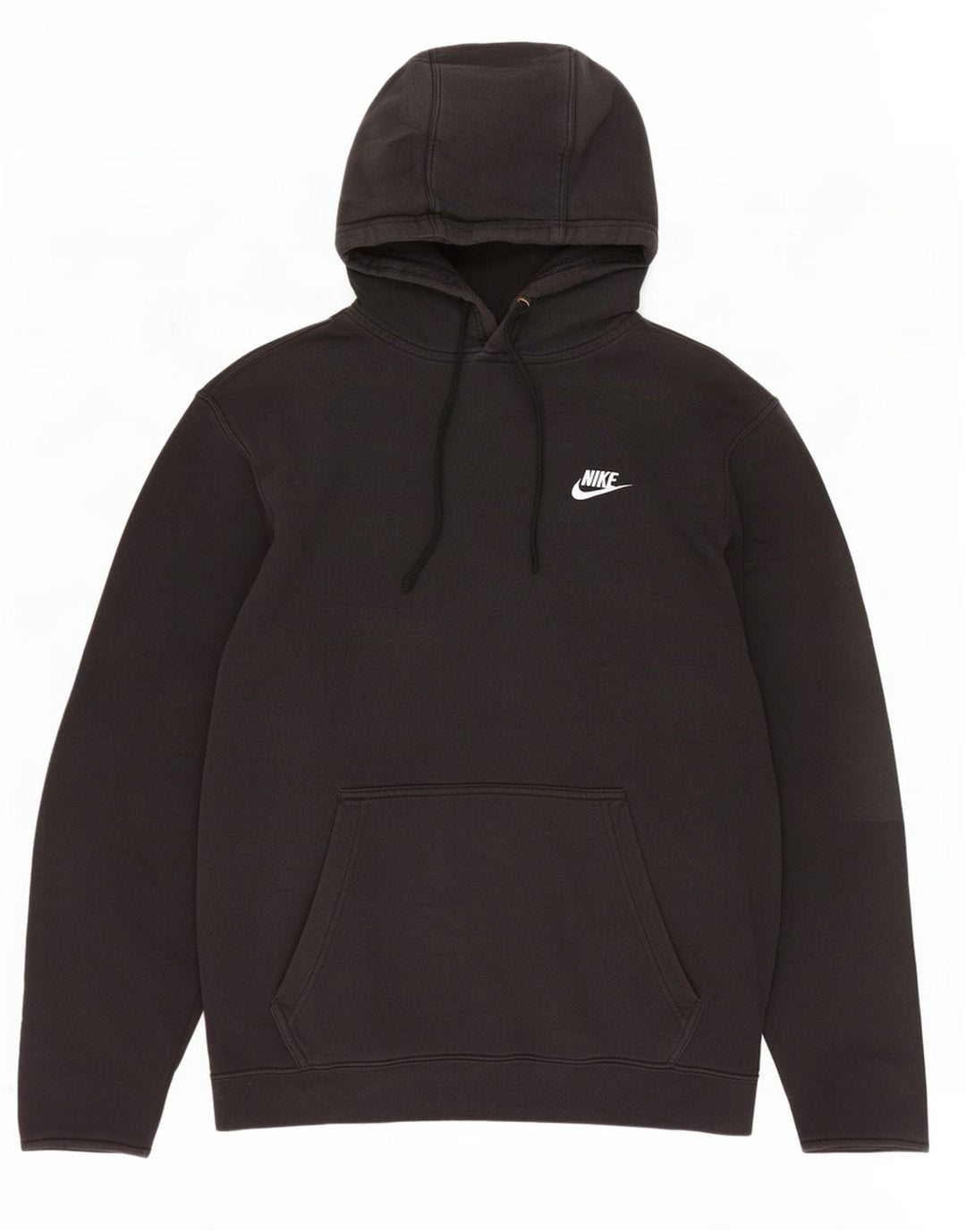 Męska bluza z kapturem Nike, średnia czarna, bawełniana