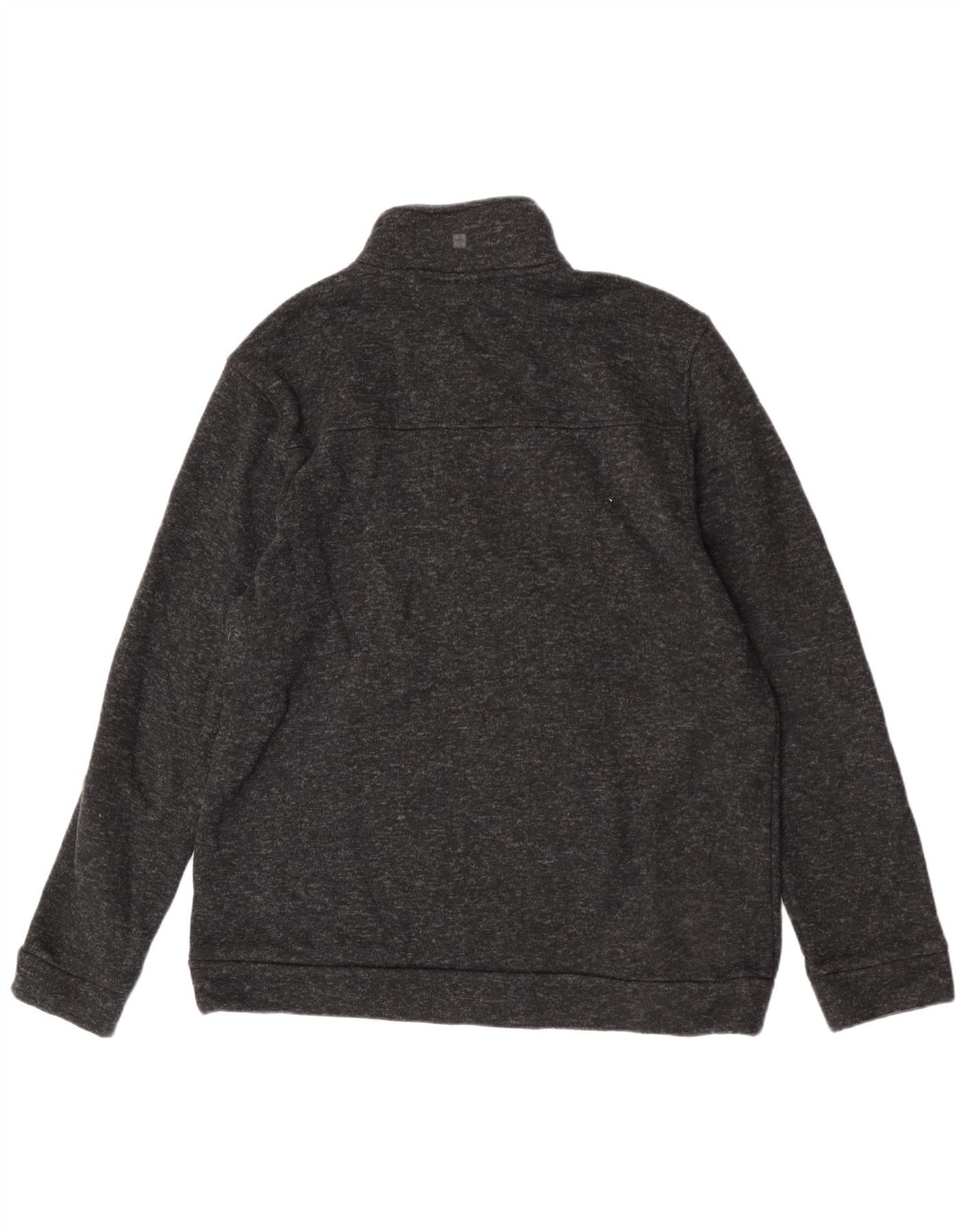 Męski sweter męski Mountain Warehouse z zamkiem błyskawicznym XL, czarny, nakrapiany