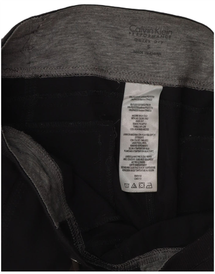 Damskie spodnie dresowe CALVIN KLEIN Joggers UK 10 Small, szary poliester