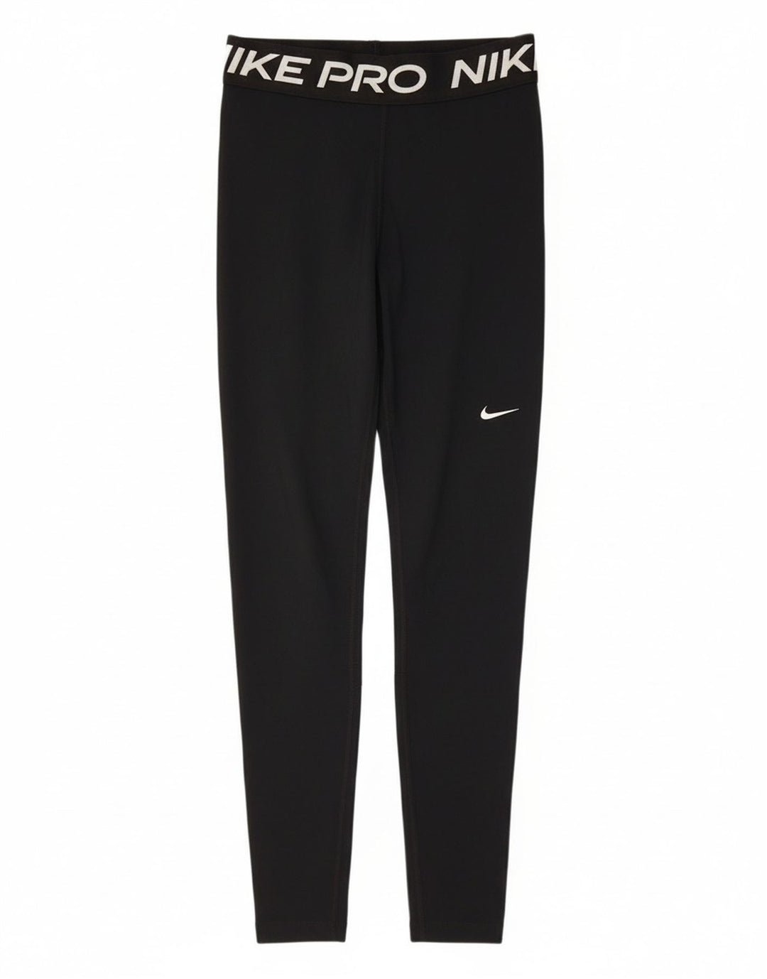 Damskie legginsy Nike Graphic UK 8, małe, czarne, poliestrowe