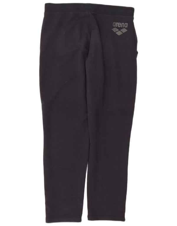 Męskie spodnie dresowe Arena z grafiką XL, granatowe, poliestrowe