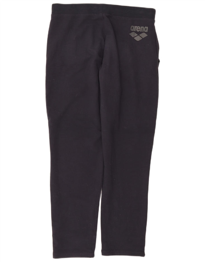 Męskie spodnie dresowe Arena z grafiką XL, granatowe, poliestrowe