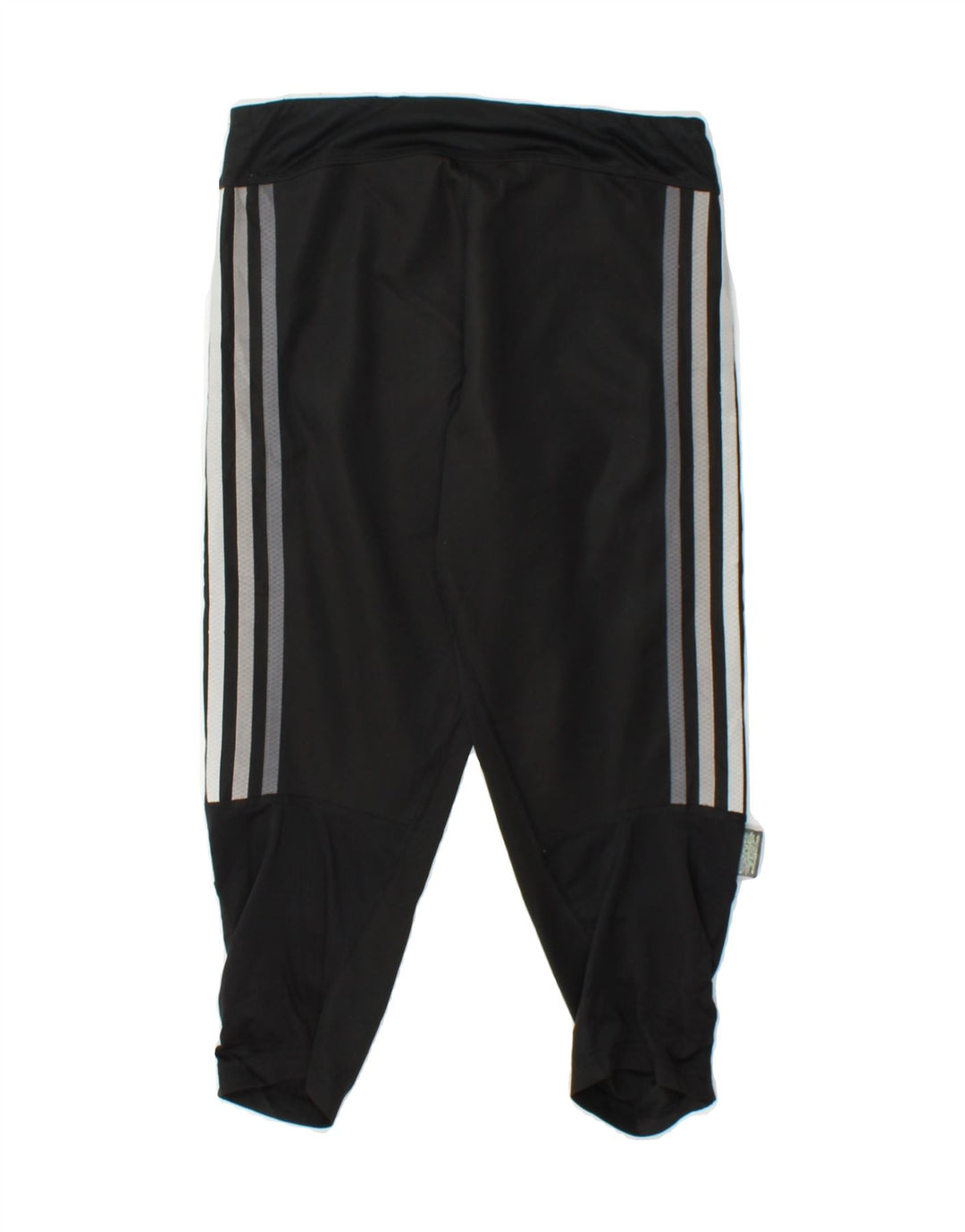 ADIDAS Womens Capri Leggings UK 8/10 Small  Black Vintage Adidas and Second-Hand Adidas from Messina Hembry 