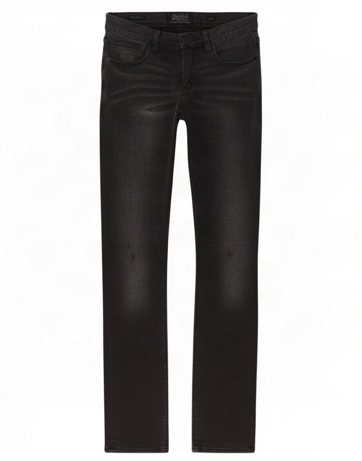 Męskie dżinsy Superdry Corpporal Slim W30 L34 Szara bawełna