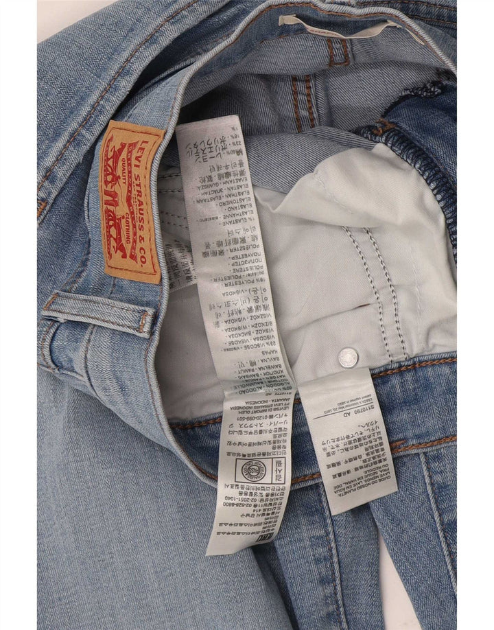 Damskie dżinsy Levi's 314 Shaping Straight W28 L32 Niebieska bawełna
