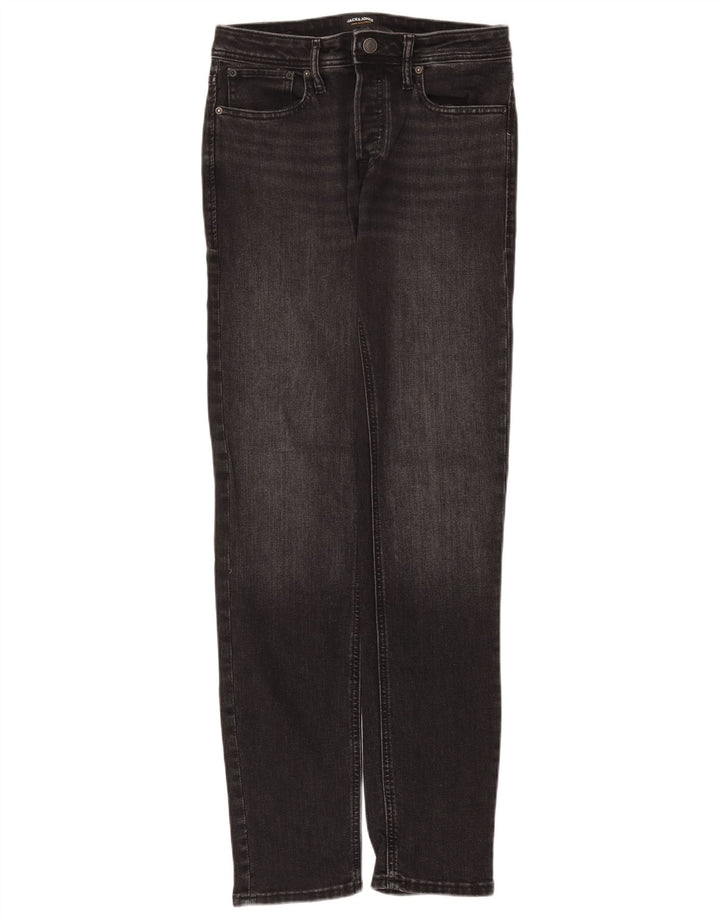 Męskie jeansy typu slim Jack & Jones W30 L34 Szara bawełna