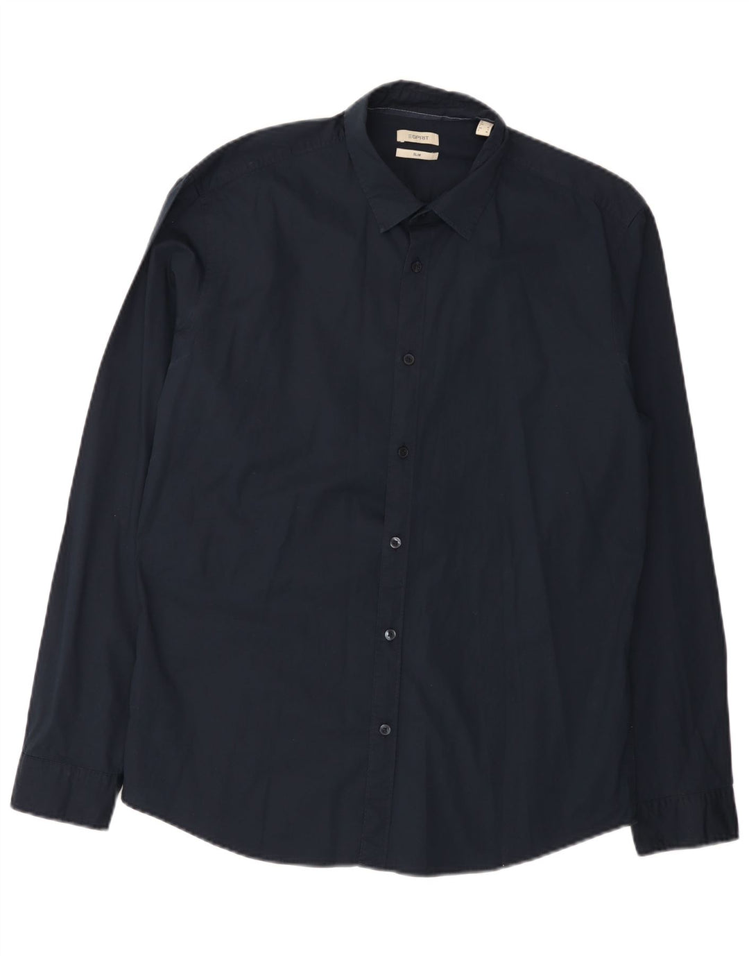 Koszula męska Esprit Slim Fit, duża, granatowa, bawełniana