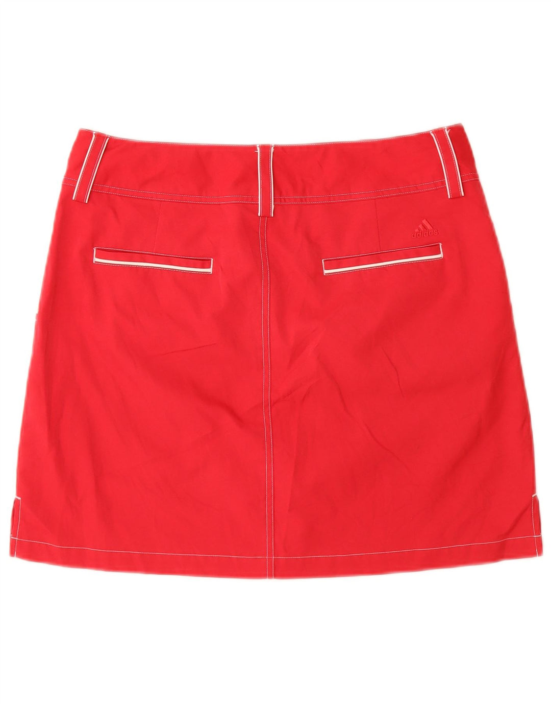 Adidas Damska Spódnica Climacool Mini US 8 Medium W30 Czerwony Poliester