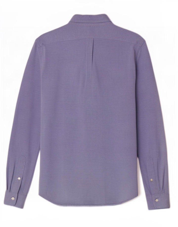 Koszula męska Ralph Lauren, mała, niebieska, bawełniana