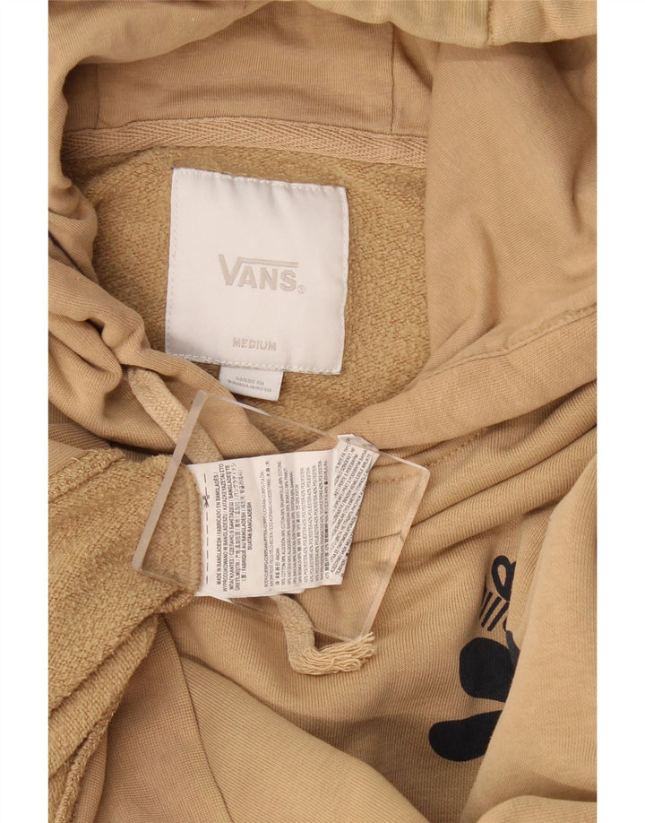 Męski sweter z kapturem Vans w kolorze średniego beżu, bawełniany
