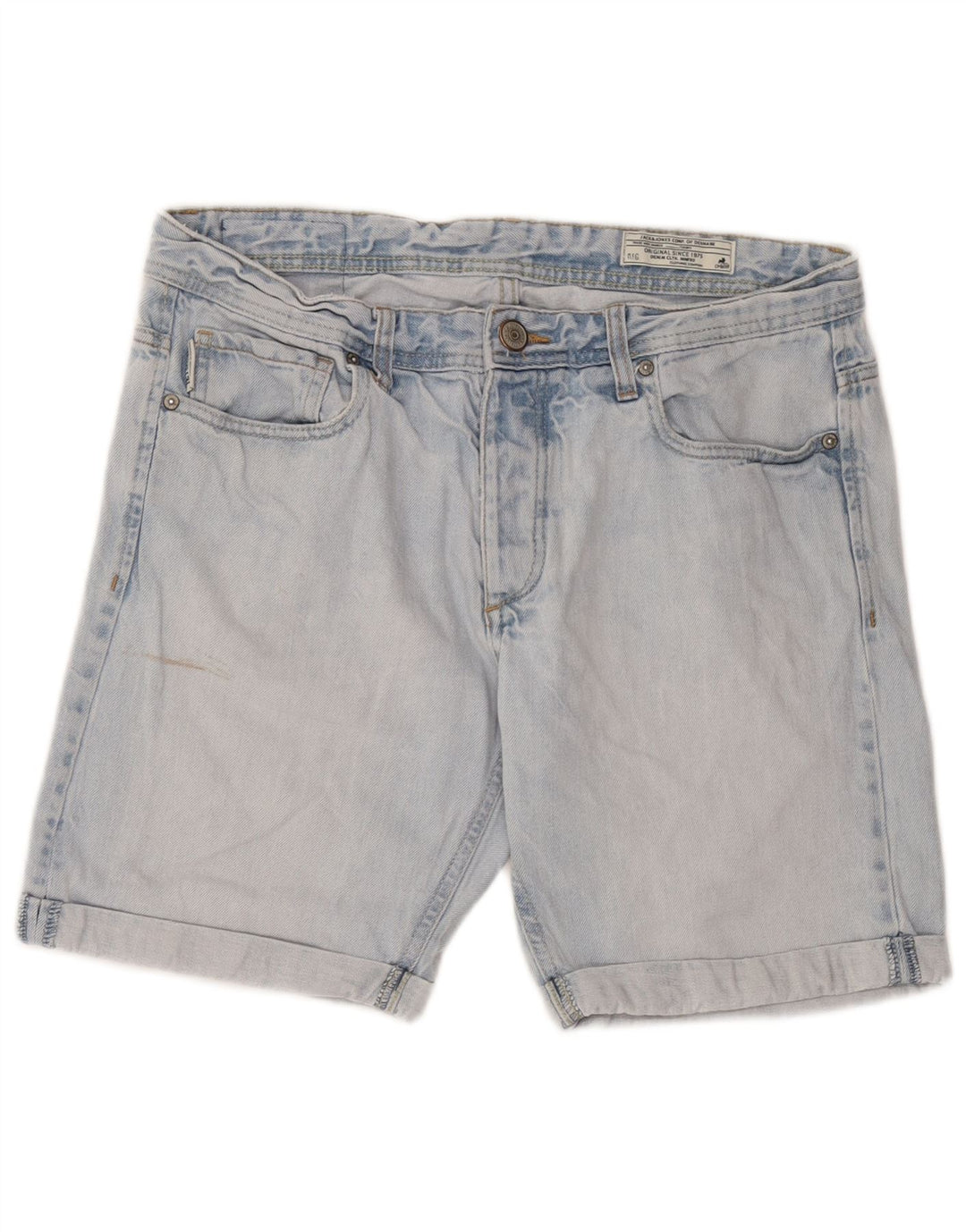 Męskie spodenki jeansowe Jack & Jones, duże, W34, niebieskie, bawełniane