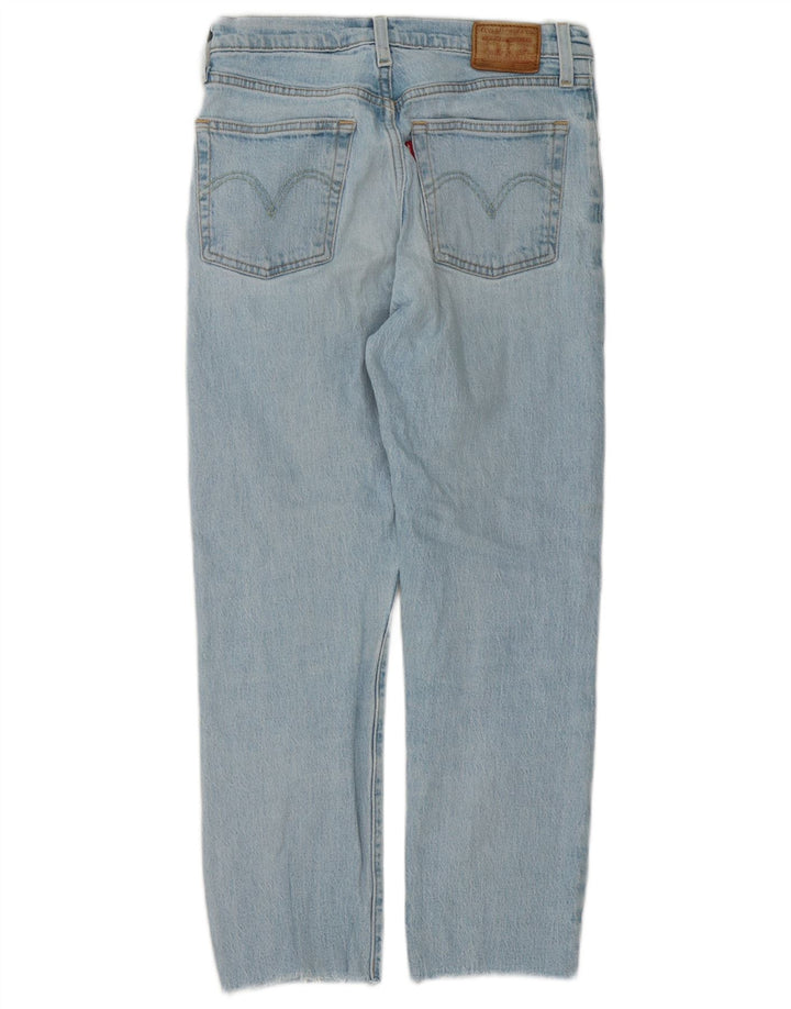 Damskie proste dżinsy Levi's W27 L26 Niebieskie bawełniane