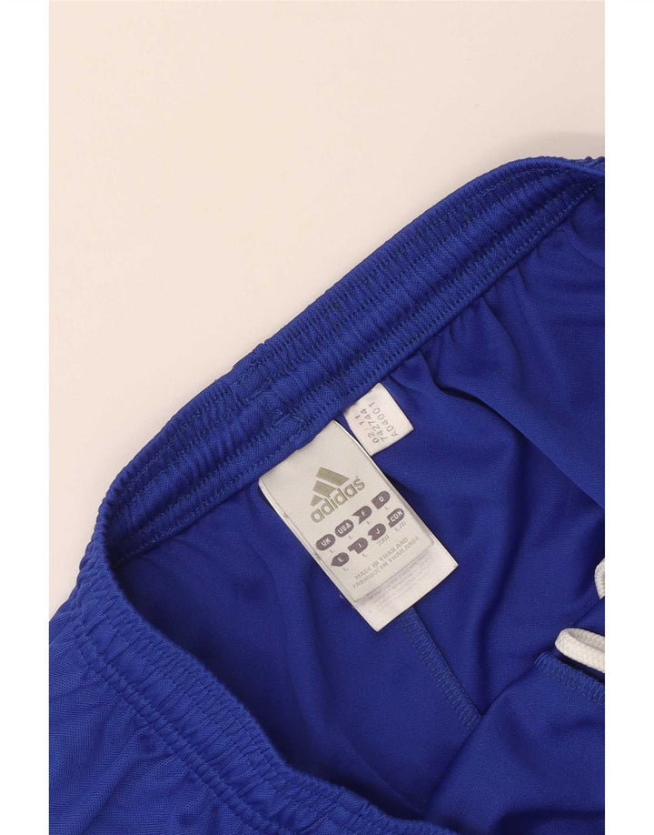 Męskie spodenki sportowe Adidas Climalite, duże, niebieskie, poliestrowe