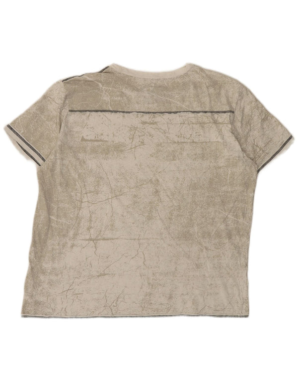 T-shirt męski Hard Rock Cafe Berlin z grafiką, 2XL w kolorze złamanej bieli, bawełniany