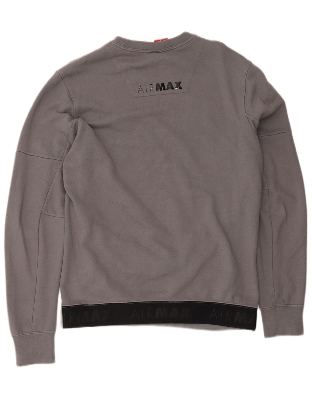 Męska bluza z kapturem Nike Air Max Graphic, średnioszara, bawełniana