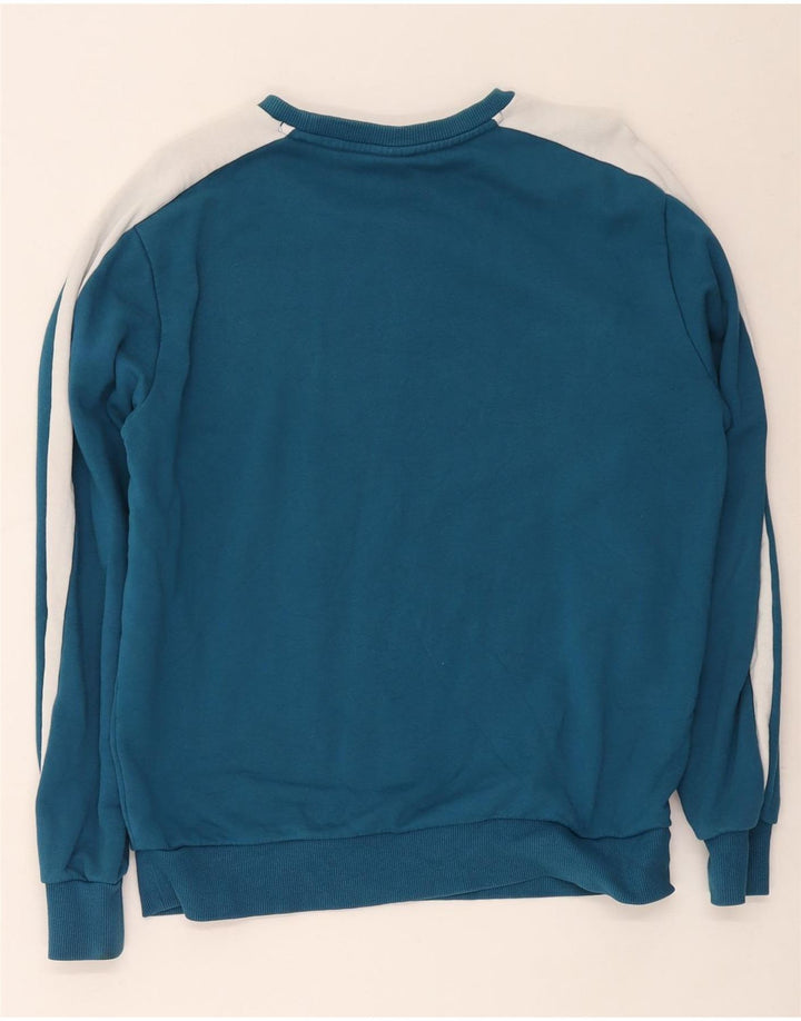 Damska bluza Puma Sweter UK 14 Średni niebieski, bawełniany blok kolorów