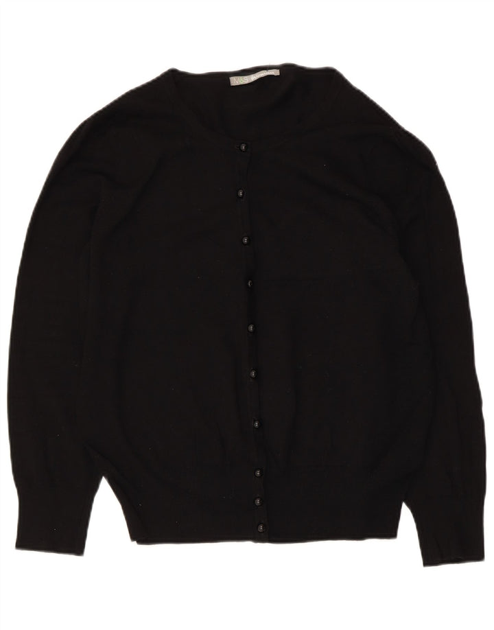 Sweter damski Marks & Spencer UK 14, średni czarny, wiskoza