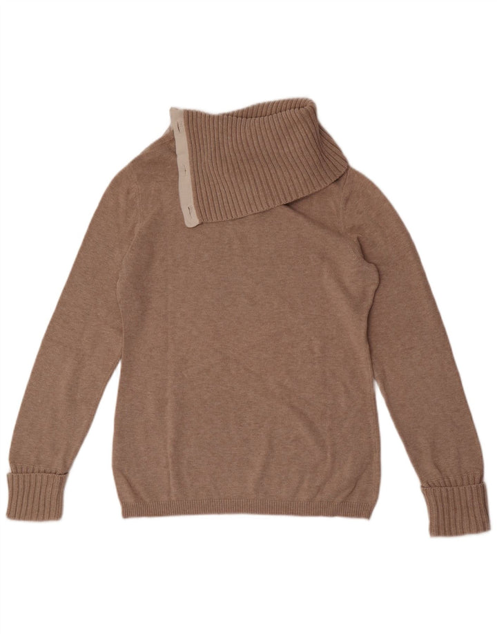 Sweter damski Banana Republic, zapinany na guziki, UK 14, średni beż