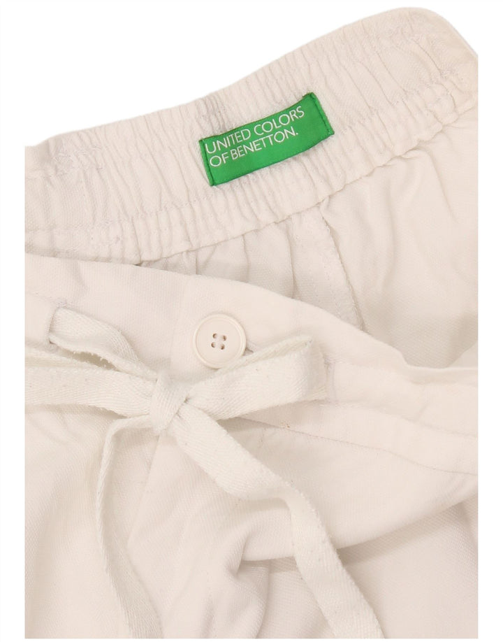 Damskie spodenki Chino Benetton W28 Medium White