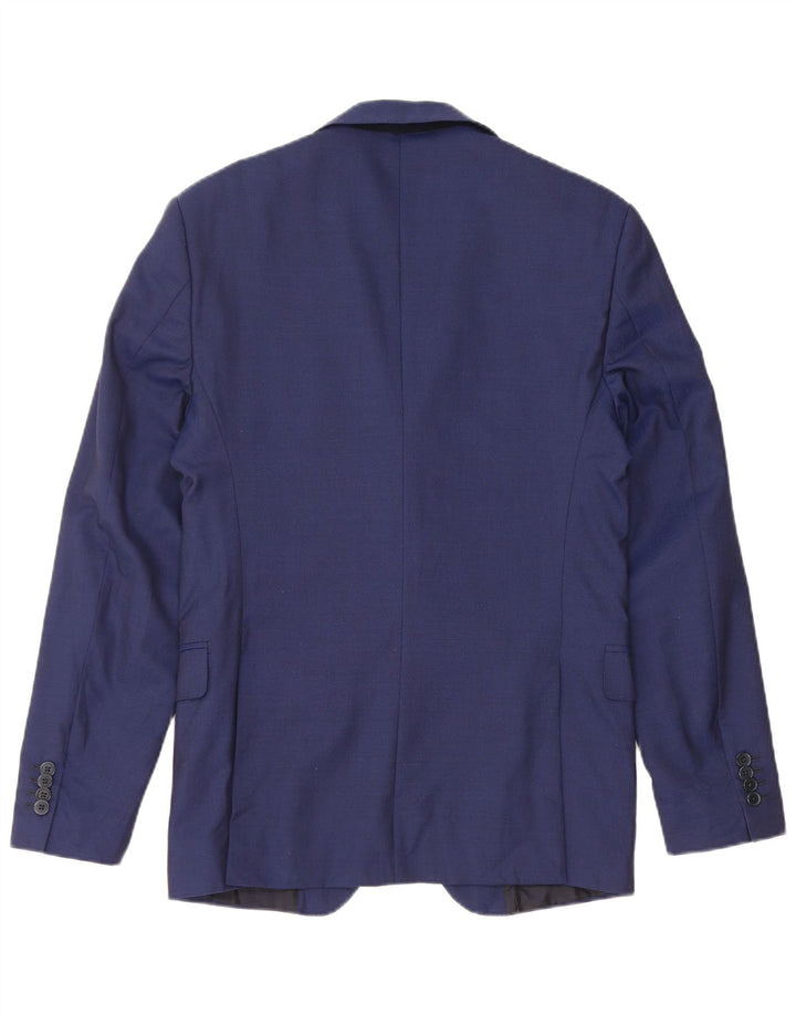 Dwuczęściowy garnitur męski Ermenegildo Zegna IT 48 Medium W28 L28 Granatowy Klasyczny